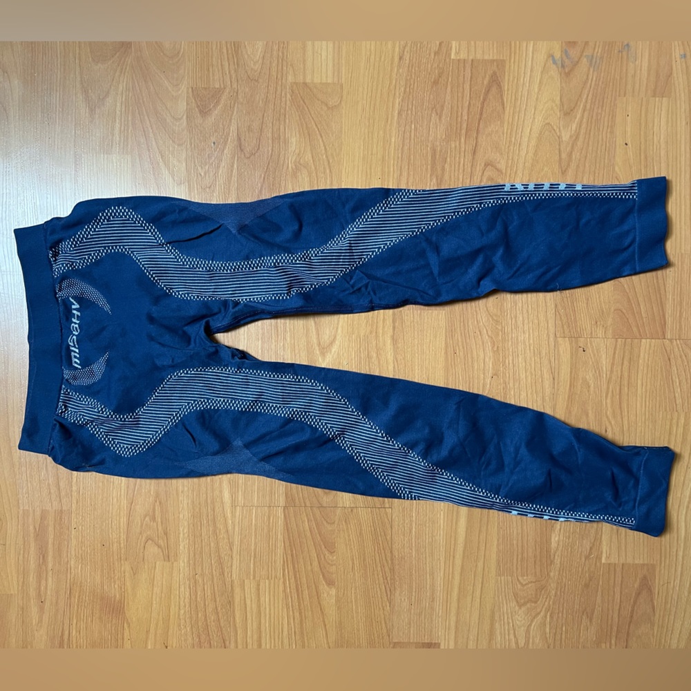 MISBHV blue breathable legging. Slightly worn. In great condition. Size small